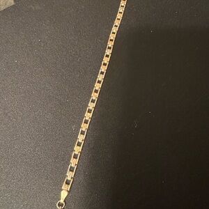 10K Gold Chain Bracelet
